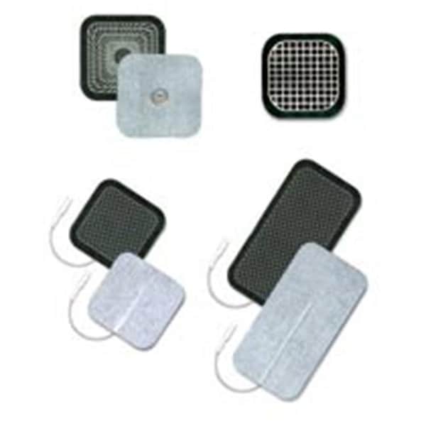 Ultra-Stim UltraStim SN2040 2 in. X 4 in. Sq.; Snap; Silver Grid Reusable Electrodes 4 Per Pkg SN2040 - main